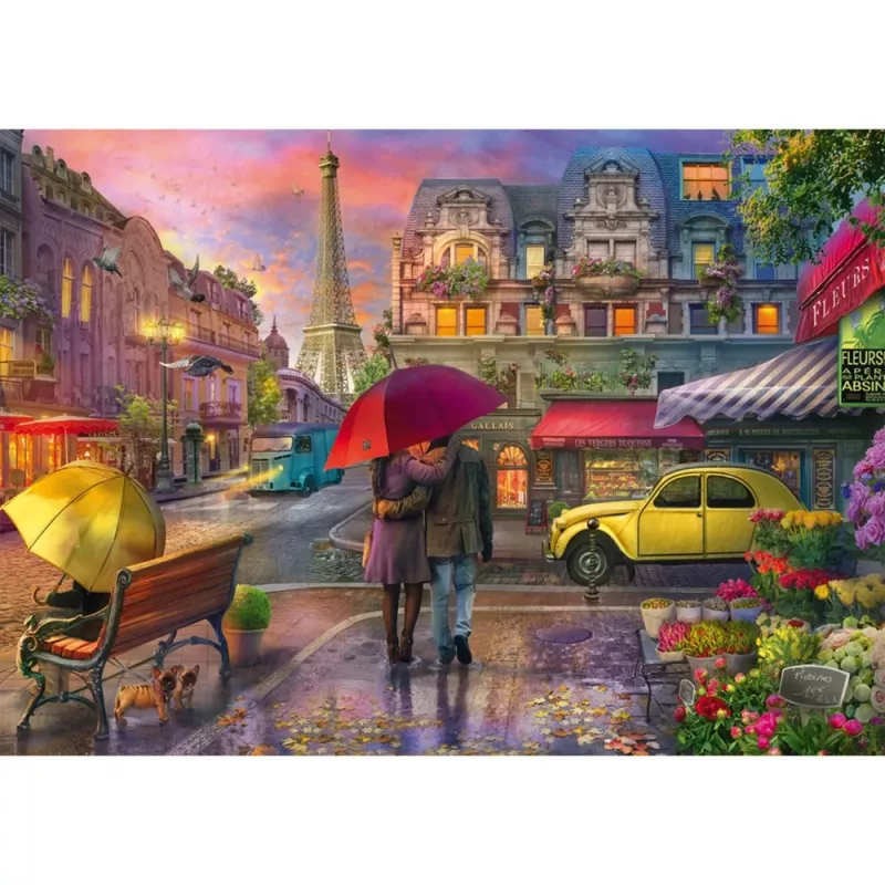 Schmidt Spiele 59713 Regenzauber in Paris puzzle, 500 peças
