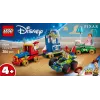 LEGO Disney Toy Story Comboio de celebração e carro de controlo remoto conjunto 43264 — 206 peças, 4 minifiguras, idade 4+