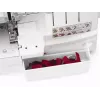 Máquina de costura overlock Singer 14T968, energia elétrica, branco