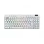 Teclado Logitech G PRO X TKL Gaming RF Wireless + Bluetooth QWERTY US International Branco