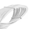 Cabo de extensão PCIe 6-Pin BITFENIX Alchemy 45 cm com sleeve branco