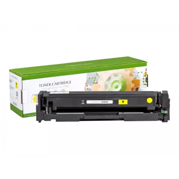 Cartucho de toner STATIC compatível com HP CF402X amarelo alta capacidade compatível 2.300 páginas