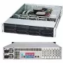 Supermicro SuperChassis 825TQC-R1K03LPB Rack Preto 1000 W