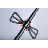 Suporte de telefone ajustável Deeper ITGAM0003 — suporte de telefone para cana de pesca, silicone, para telemóveis de 3,5–5 polegadas, 280 mm, preto