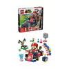 Brinquedo de construção LEGO 72043 Super Mario – Mario Kart interativo com kart padrão