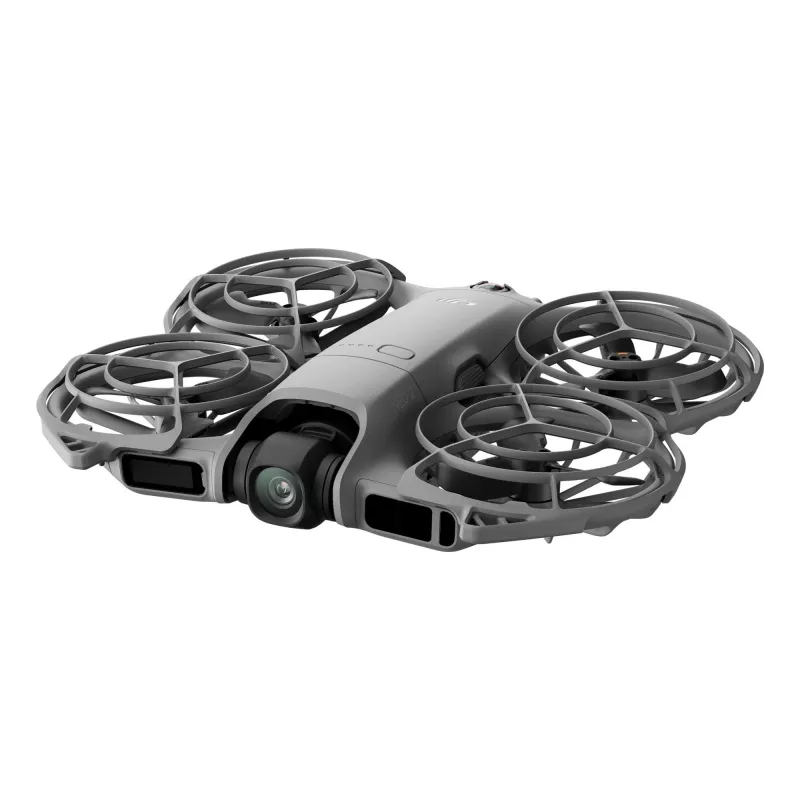 Quadricóptero DJI Neo 2 — 4 rotores, câmara de 12 MP, vídeo 2688×1512, bateria de 1606 mAh, 49 GB de armazenamento interno, Wi‑Fi e Bluetooth