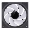 Ventoinha de caixa 120mm Jonsbo ZK-120B Reverse ARGB preta — 120mm, ARGB, rotação reversa