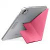 LAUT HUEX FOLIO capa versátil com suporte e ranhura para caneta para iPad Pro 11 (M4), rosa