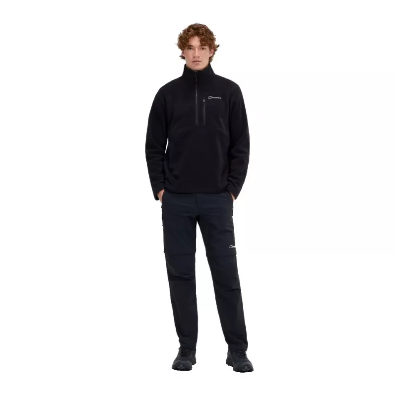 Sweatshirt de fleece com meio fecho Prism Polartec® BERGHAUS – homem, tamanho L (preto)