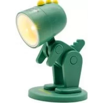 Candeeiro de mesa LED RealPower 486257 verde 1 lâmpada a pilhas