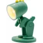Candeeiro de mesa LED RealPower 486257 verde 1 lâmpada a pilhas