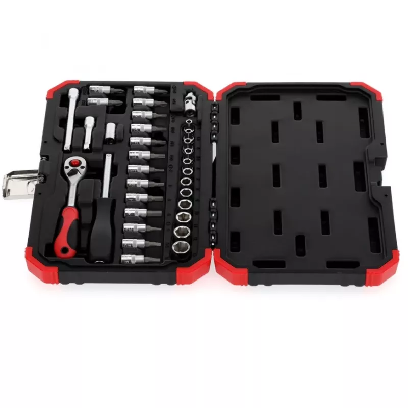 Conjunto de chaves de caixa Gedore R49003033 1/4 polegadas métrico