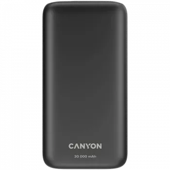 Powerbank Canyon PB-301 30000 mAh PD/QC/ecrã preto retalho