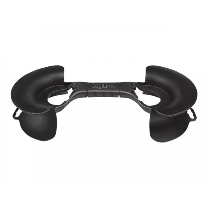 Organizador de cabos LogiLink KAB0068 universal preto polipropileno 1 unid.