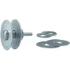 Escova abrasiva de haste 3M MN-AC para veio de 6 mm, 150×12×25,4 mm