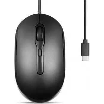 Perixx PERIMICE-222CB Rato ótico silencioso USB-C preto - Rato - ótico (PERIMICE-222CB)