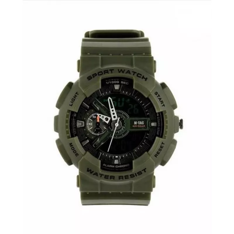 Relógio desportivo M-TAC verde azeitona (50006001)