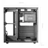 Caixa de PC Midi Tower TACENS Mars Gaming MC-INFINIOLITE, preta, vidro temperado, compatível com ATX/Micro-ATX/Mini-ITX, ventoinha de 120 mm