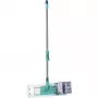 Mopa Leifheit 55049 microfibra para laminado, azulejo e madeira, cinzento/turquesa
