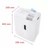 Destruidora de documentos HSM shredstar X10, 4,5 x 30 mm + mecanismo de corte de CD separado