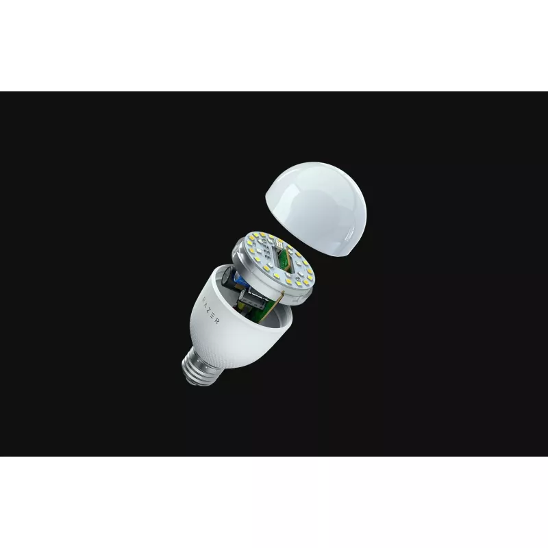 Lâmpada inteligente Razer Aether E27 - lâmpada LED RGB para casas inteligentes (RZ43-04250200-R3GC)