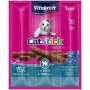 Vitakraft CatStick Mini snacks para gatos com solha e Omega-3, 3 un.