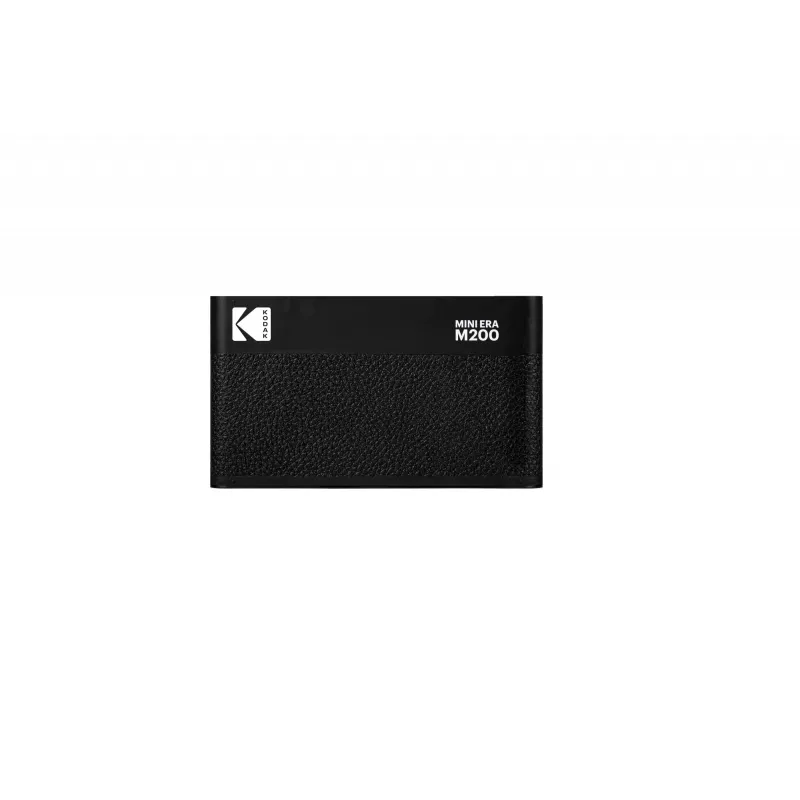 Máquina fotográfica instantânea Kodak Mini 2 Era preta — máquina fotográfica instantânea compacta, impressão a cores