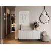 Cama Meble VERA cómoda 150x40x80 cm, branco mate