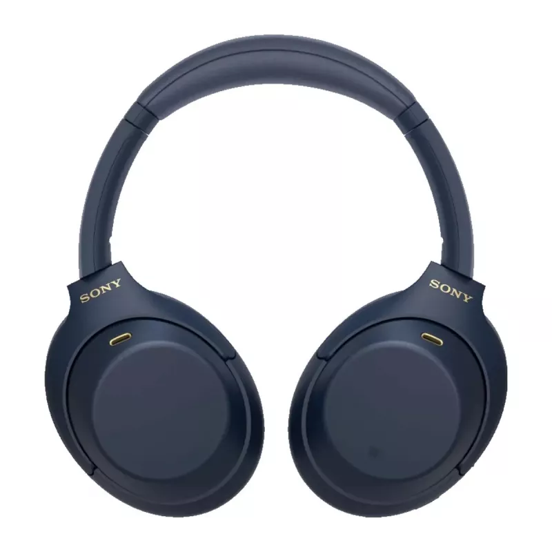 Auscultadores Sony WH1000XM4L.CE7, circumaurais, com fios e sem fios (Bluetooth, USB-C), azul, modo de utilização de arco de cabeça