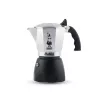 Bialetti Brikka 2023 cafeteira moka, 4 chávenas (0,17 l), preta / aço inoxidável