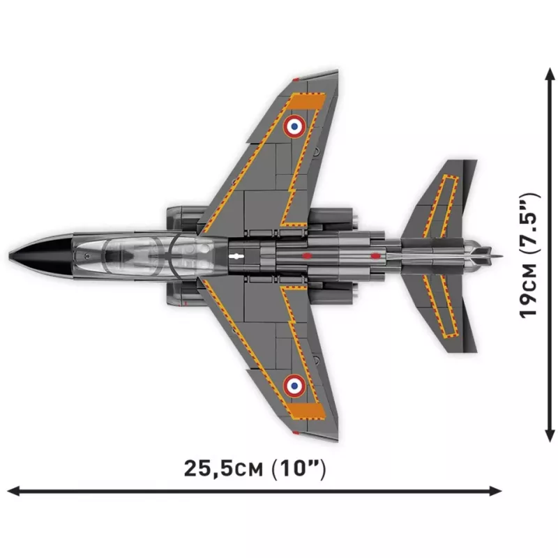 Blocos de construção COBI Alpha Jet Armed Forces 364 peças