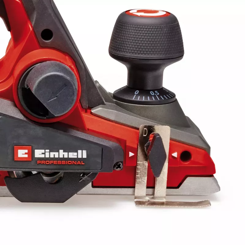 Plaina sem fio profissional TP-PL 18/3 Li BL-Solo, 18 volts, plaina elétrica vermelho/preto, sem bateria e carregador
