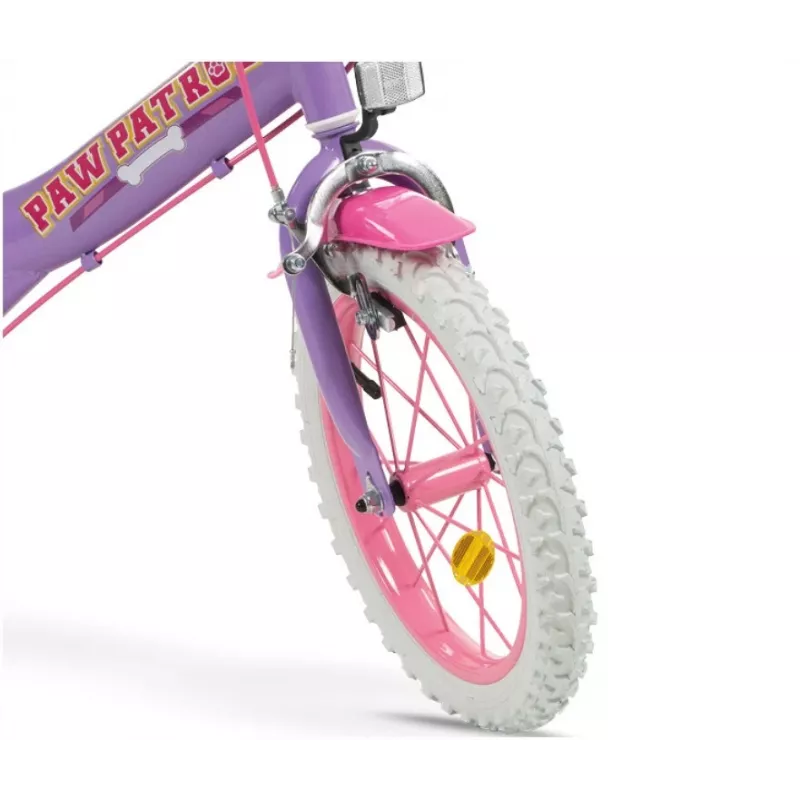 Bicicleta infantil 14 Paw Patrol roxa 1480 menina TOIMSA