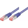 Tecline exertis Connect - cabo patch - RJ-45 (M) para RJ-45 (M) - 3 m - cabo SSTP - CAT 6 - sem halogéneos - lilás (71503V)
