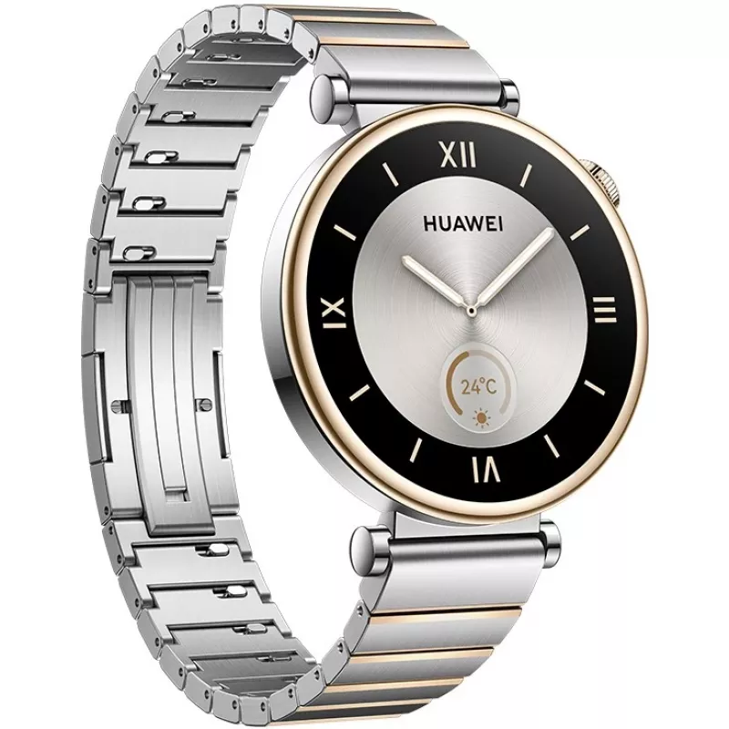 Huawei WATCH GT 4. Diagonal do ecrã: 3,35 cm (1.32), tecnologia do ecrã: AMOLED, resolução do ecrã: 466 x 466 píxeis. Memória flash: 32 GB. WLAN. GPS. Autonomia da bateria