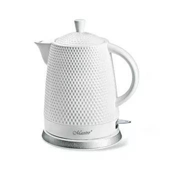 Chaleira cerâmica Maestro MR-069-WHITE, 1,5 L, 1500 W, branco