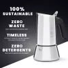 Cafeteira moka BIALETTI Venus Box 0,1 L aço inoxidável, 2 chávenas, punho de polipropileno