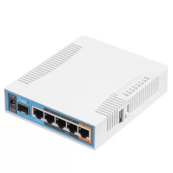 Mikrotik hAP ac 500 Mbit/s branco Power over Ethernet (PoE)