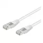 Cabo de rede Goobay CAT 5e, F/UTP, branco, 2 m - mistura de cobre CCA (93494)