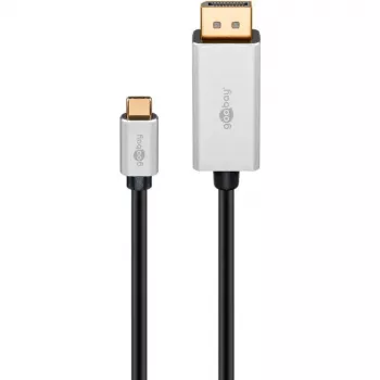 Goobay | cabo adaptador USB-C para DisplayPort | 60176 | Type-C | DisplayPort | USB-C para DisplayPort | 2 m
