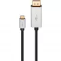 Goobay | cabo adaptador USB-C para DisplayPort | 60176 | Type-C | DisplayPort | USB-C para DisplayPort | 2 m