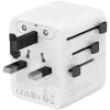 Adaptador de viagem CANYON OnTour 20 EU/UK/US/AUS 20W branco