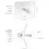 Bridge de rede TP-LINK Beam Bridge 5 UR KIT, 5 GHz Single-Band, Wi‑Fi 5 (802.11ac), Gigabit Ethernet, antena externa, alcance máx. 15000 m, branco