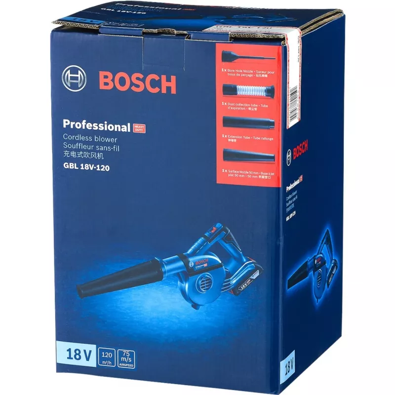 Soprador de folhas Bosch GBL 18V-120 Professional