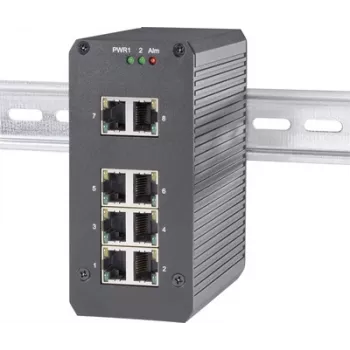 Switch industrial Renkforce não gerido GSHS800 número de portas Ethernet 8 taxa de transferência LAN 1 Gbit/s (RF-3336016)