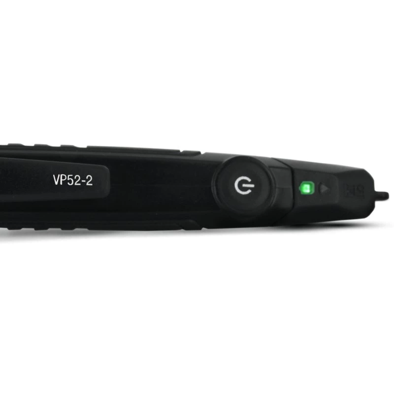 Detetor de tensão sem contacto FLIR VP52-2 CAT IV 1000 V LED, vibração, acústico formato de bolso Preto