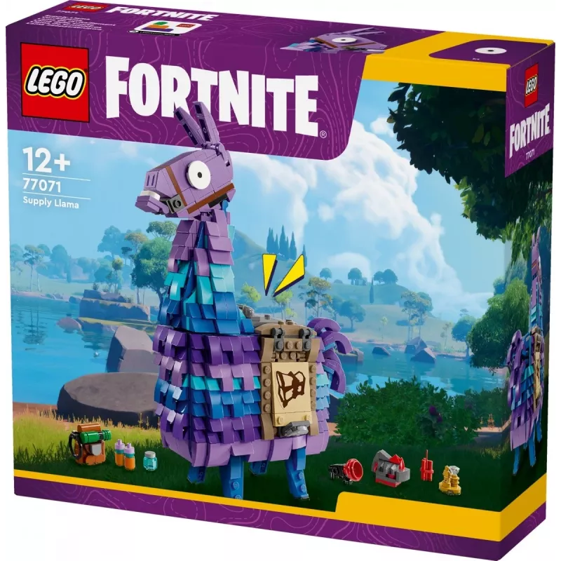 Brinquedo de armazenamento LEGO 77071 Fortnite Lama brinquedo de construção – unidade de armazenamento e exposição LEGO