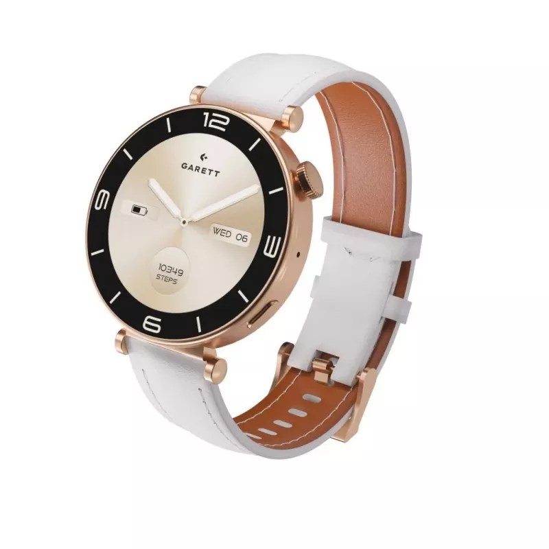 Smartwatch Garett Rose dourado Mesh