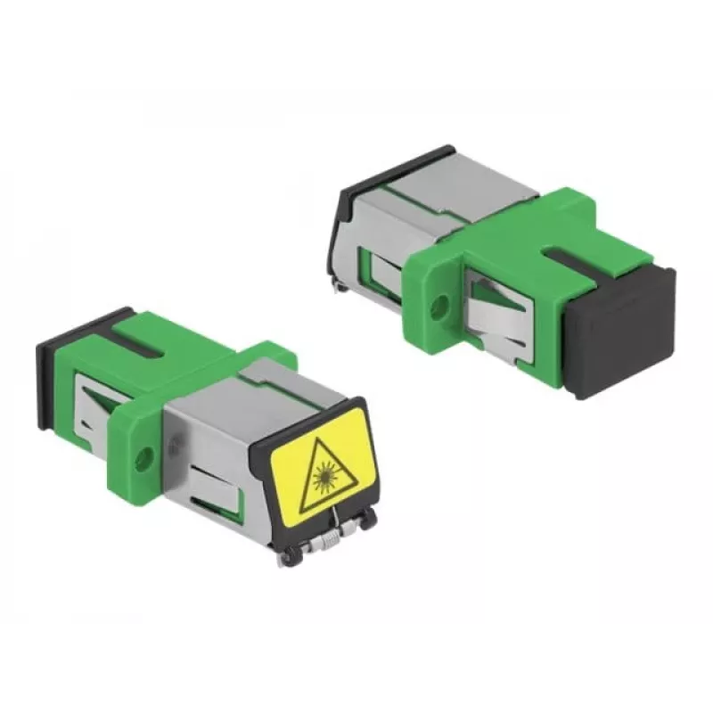 Acoplador de fibra ótica DeLOCK 86887 SC Simplex fêmea para SC Simplex fêmea
