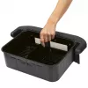 ProfiCook PC-FR 1313 H fritadeira de ar quente dupla, 10 L, 2400 W, preto/aço inoxidável